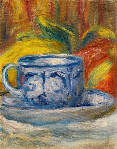 Renoir - TASSE ET FRUITS, circa 1910