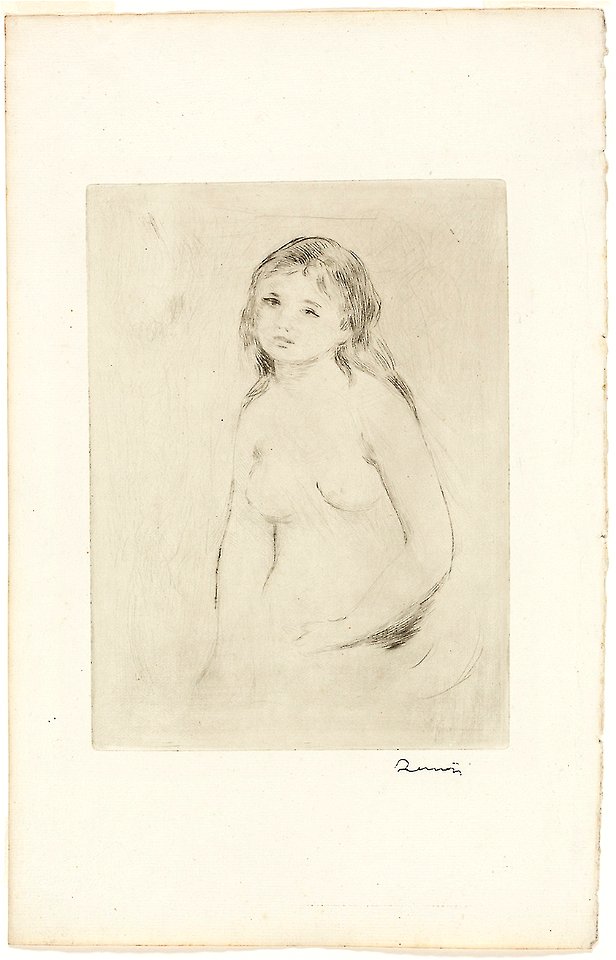 Renoir - Study for a Female Bather, 1947.124