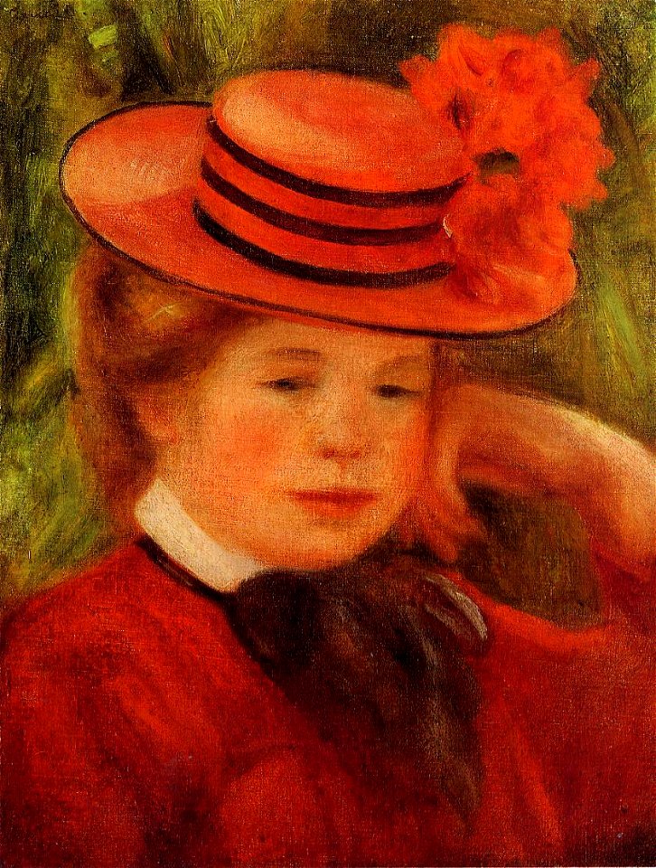Renoir - young-girl-in-a-red-hat-1899.jpg!PinterestLarge