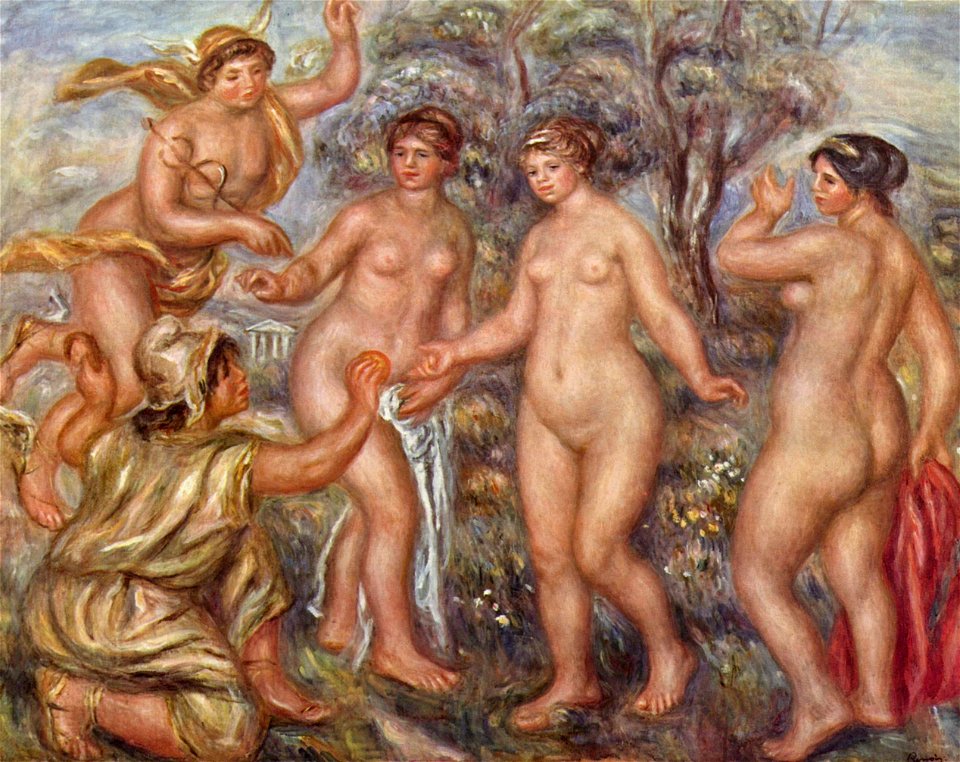 Le Jugement de Pâris, par Pierre-Auguste Renoir