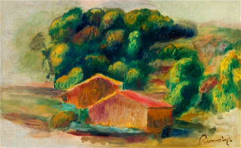 Renoir - PAYSAGE, MAISONS