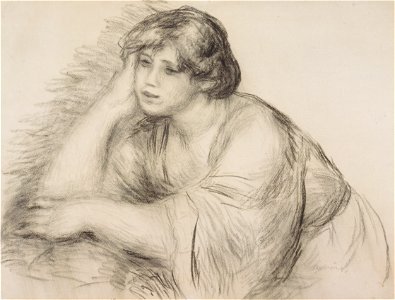 Renoir - Sitzendes Mädchen