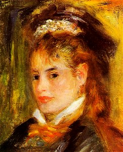 Renoir - portrait-of-a-young-woman-1876.jpg!PinterestLarge. Free illustration for personal and commercial use.