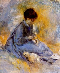 Renoir - young-woman-with-a-dog-1876.jpg!PinterestLarge