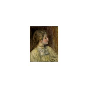 Renoir - TÊTE DE FEMME, LA PENSEUSE, circa 1897