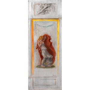 Renoir - UN DE DEUX PANNEAUX POUR L'ŒDIPE JOCASTE, circa 1895