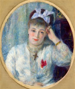 Renoir Marie Murer (NGA). Free illustration for personal and commercial use.