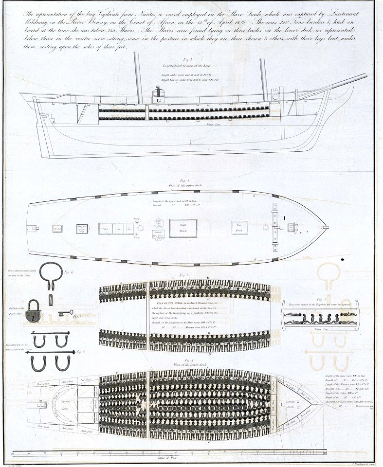 Representation of the brig 'Vigilante' RMG PY7370