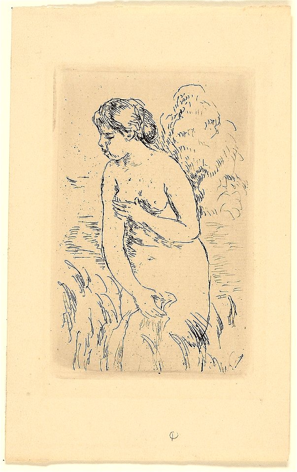Renoir - Standing Bather, 1954.1044