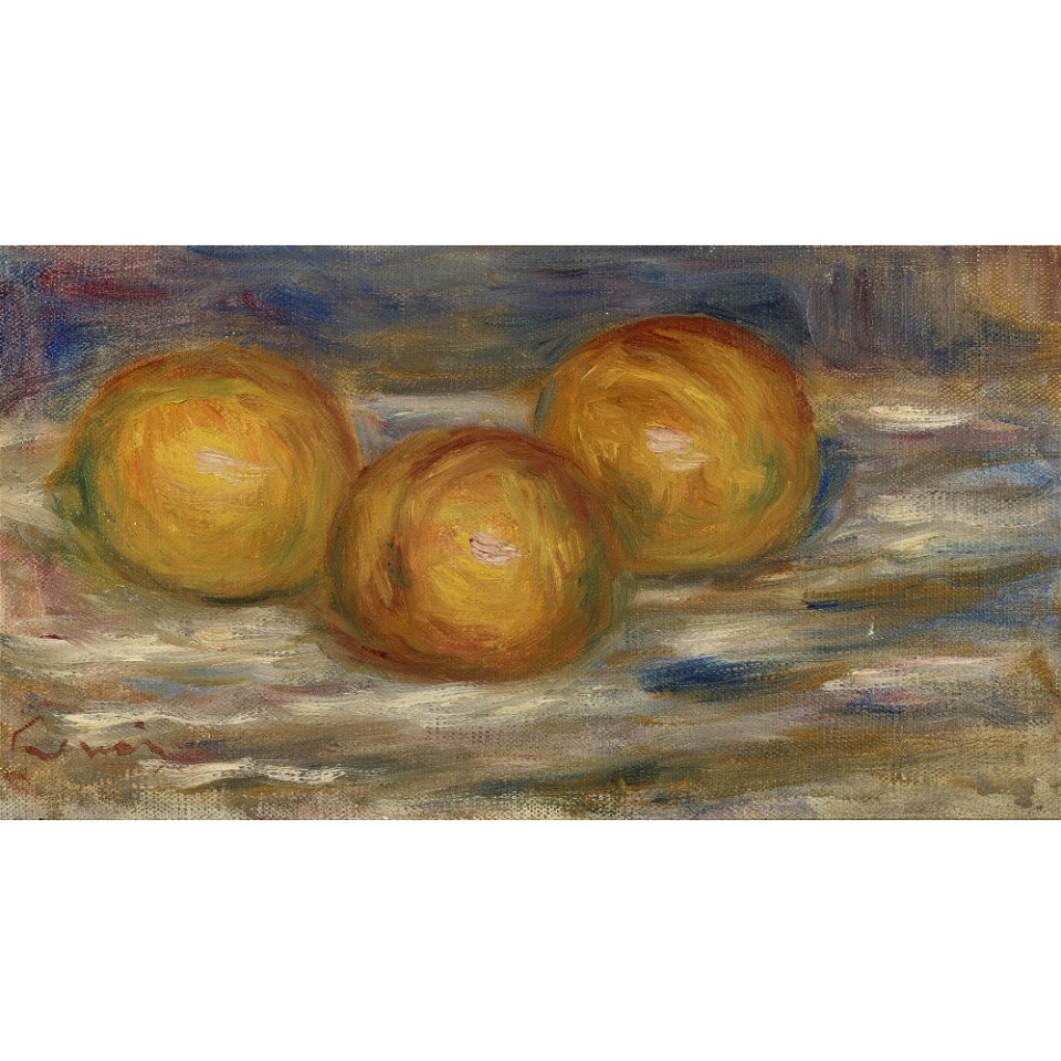 Renoir - TROIS CITRONS, 1915