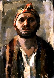 René Beeh, Portrait de l'artiste en turban