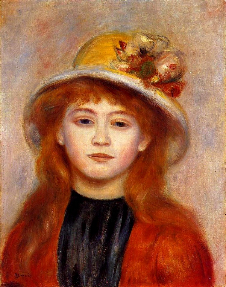 Renoir - woman-wearing-a-hat-1889.jpg!PinterestLarge