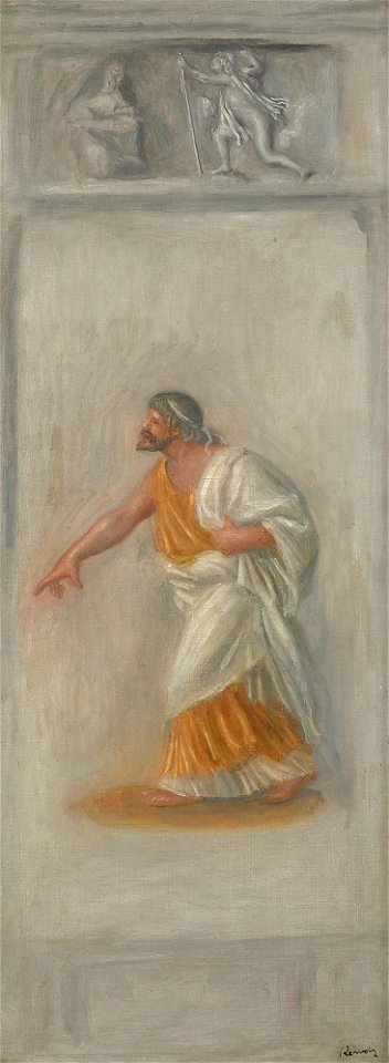 Renoir - ŒDIPE ROI, 1895, 94 by 36cm