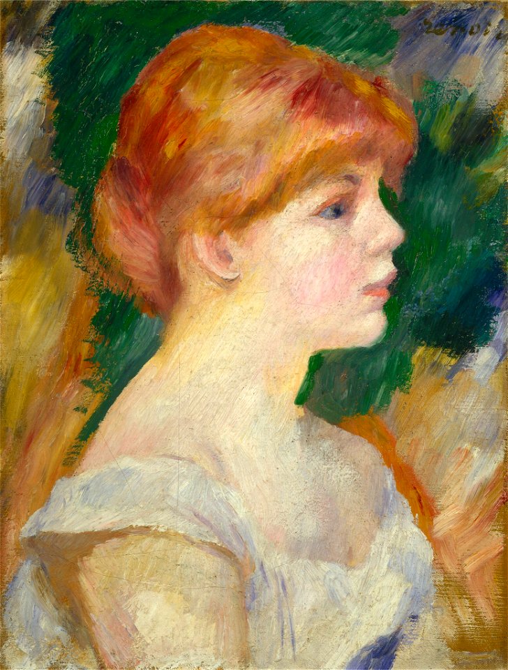 Renoir - Suzanne Valadon, c. 1885