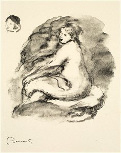 Renoir - Étude de Femme Nu, Assise, 2007.179