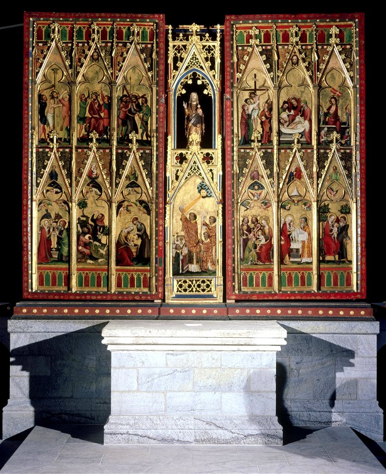 Retable fermé
