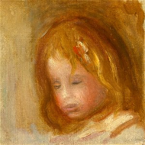 Renoir - TÊTE D'ENFANT, 15.5 by 15.5 cm
