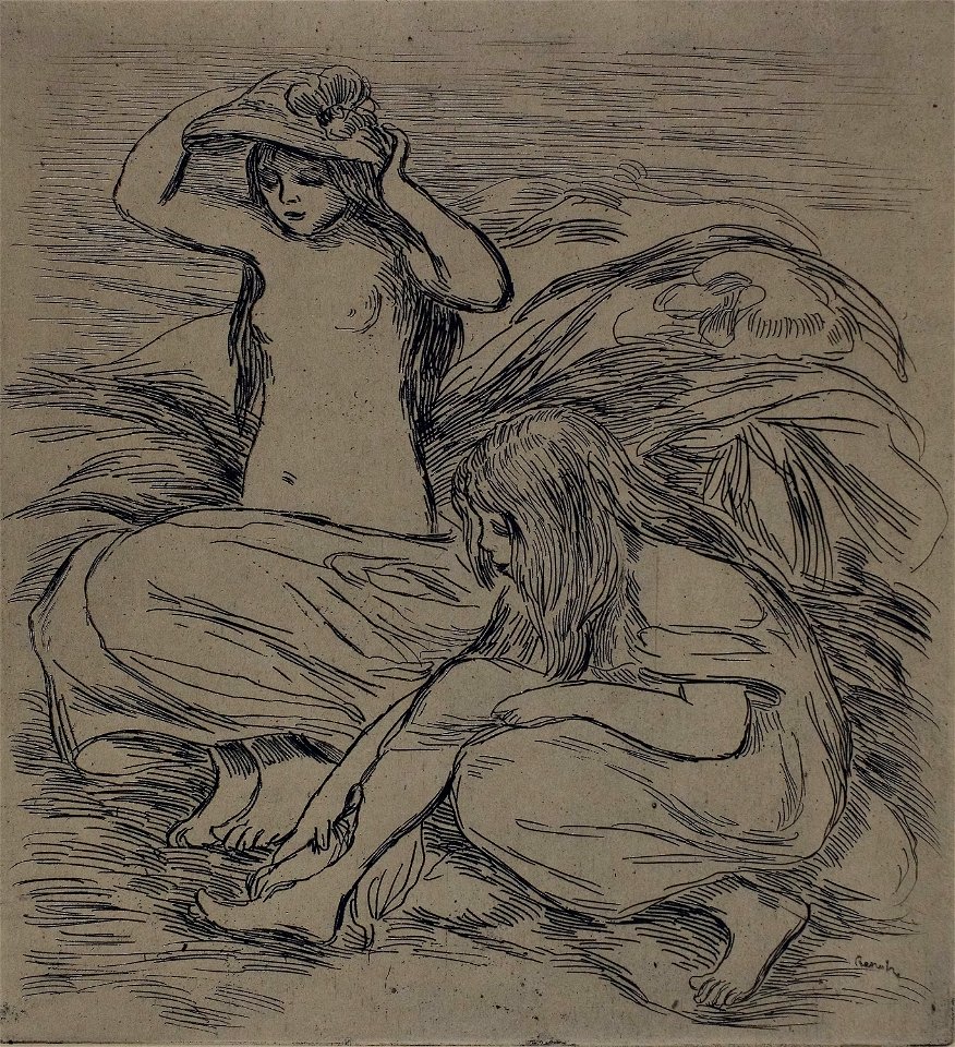 Renoir - Two Women Bathing, 1936.217