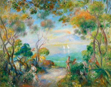 Renoir - UN JARDIN À SORRENTE, 1881