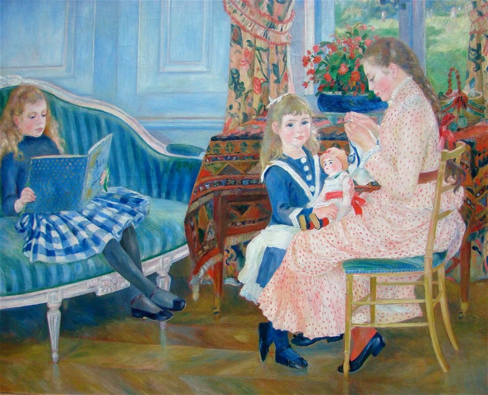 Renoir Nachmittag der Kinder in Wargemont
