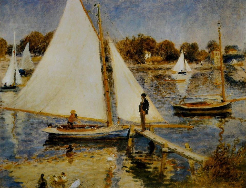 Pierre-Auguste Renoir - La Seine à Argenteuil