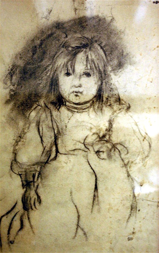 Retrat de la filla de l’artista - Joan Brull i Vinyoles (1863-1912)