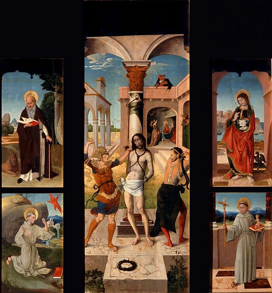 Retablo de la flagelación - Museo de Bellas Artes Córdoba