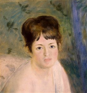 Renoir Голова женщины