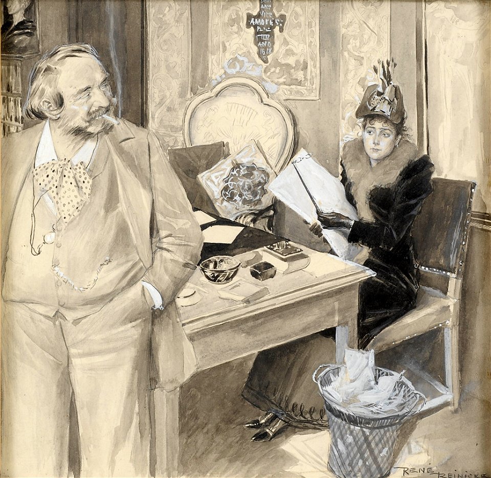 René Reinicke Gouache