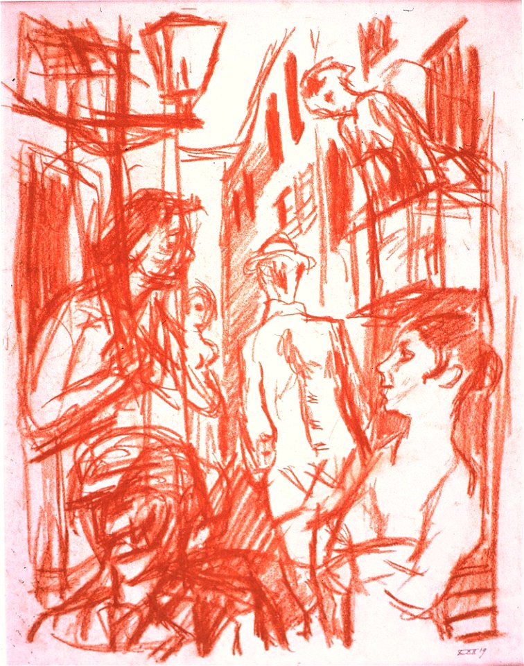 René Beeh, Projet pour Inferno de Strindberg, Sackgasse
