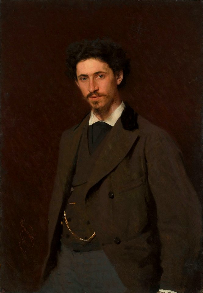 Repin by Kramskoy