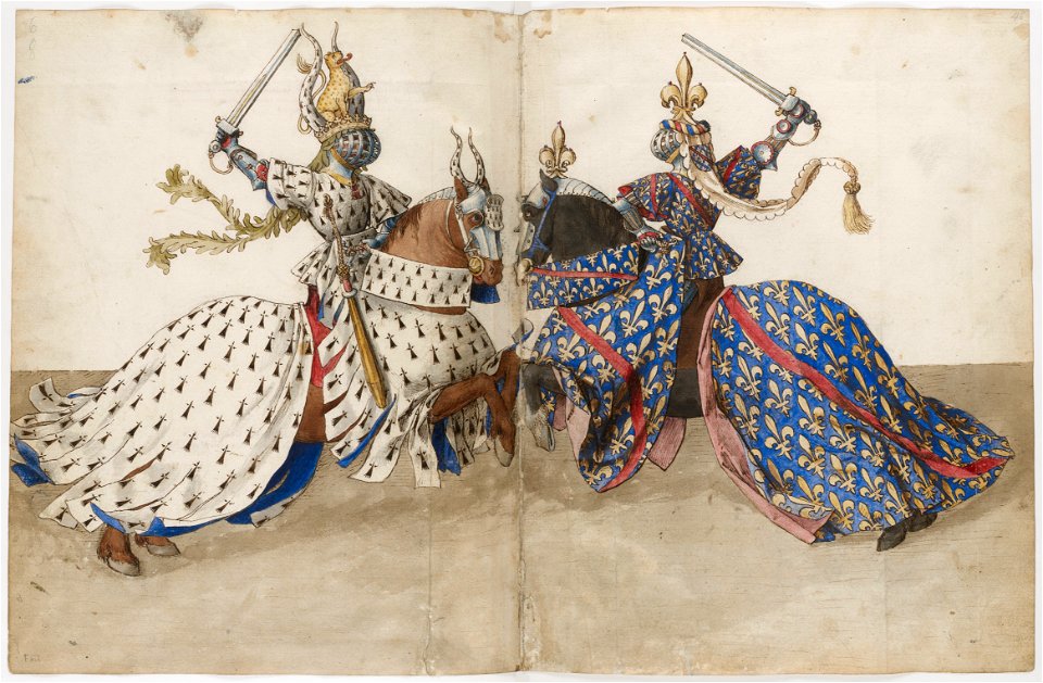 René d'Anjou Livre des tournois France Provence XVe siècle Barthélemy d'Eyck