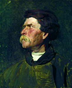 Repin Head of a peasant kmri