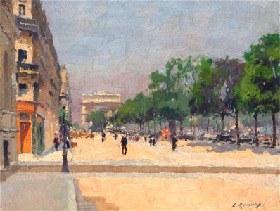 Champs-Élysées by Jules Ernest Renoux