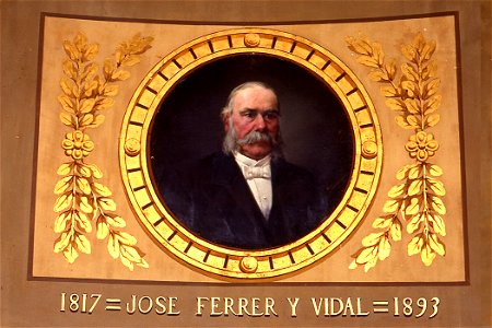 Retrat de Josep Ferrer i Vidal - Joan Juncosa Morlans - 8595