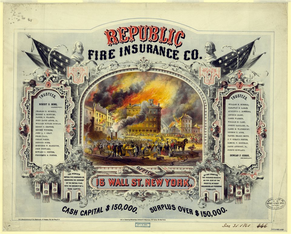 Republic fire insurance co. LCCN2003679795