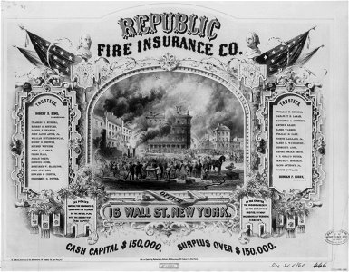 Republic fire insurance co LCCN2003679795