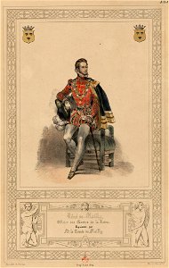 René de Mailly, Officier des Gardes de la Reine représenté par M. le Comte de Mailly