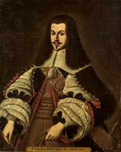 Retrato de Francisco de Zurbarán (Ayuntamiento de Sevilla). Free illustration for personal and commercial use.
