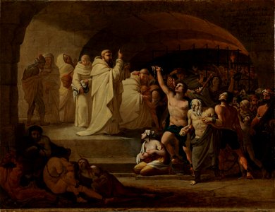 Rescate de cautivos en tiempos de Carlos III (Museo del Prado). Free illustration for personal and commercial use.