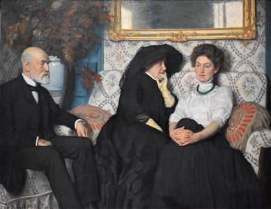 René-Xavier Prinet - Portrait de la famille Saglio 02
