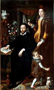 Retrato de la familia de Giovanni Battista Gillio (Monasterio de El Escorial)