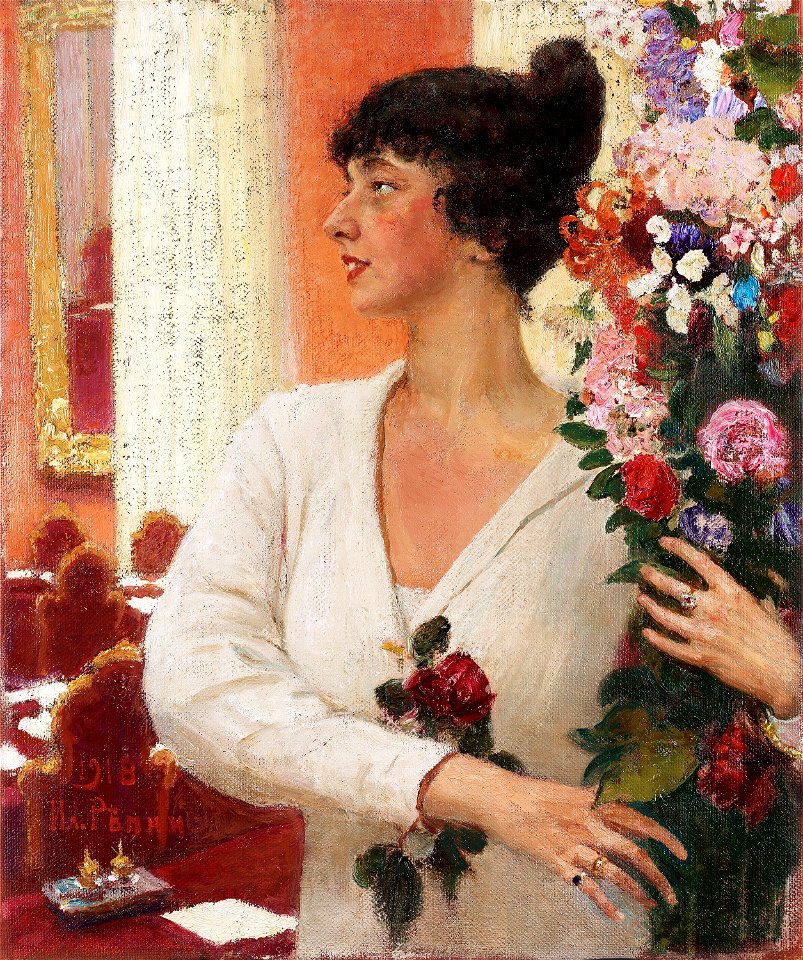 Repin Portrait of Mrs Beatrice Levi