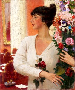 Repin Portrait of Mrs Beatrice Levi