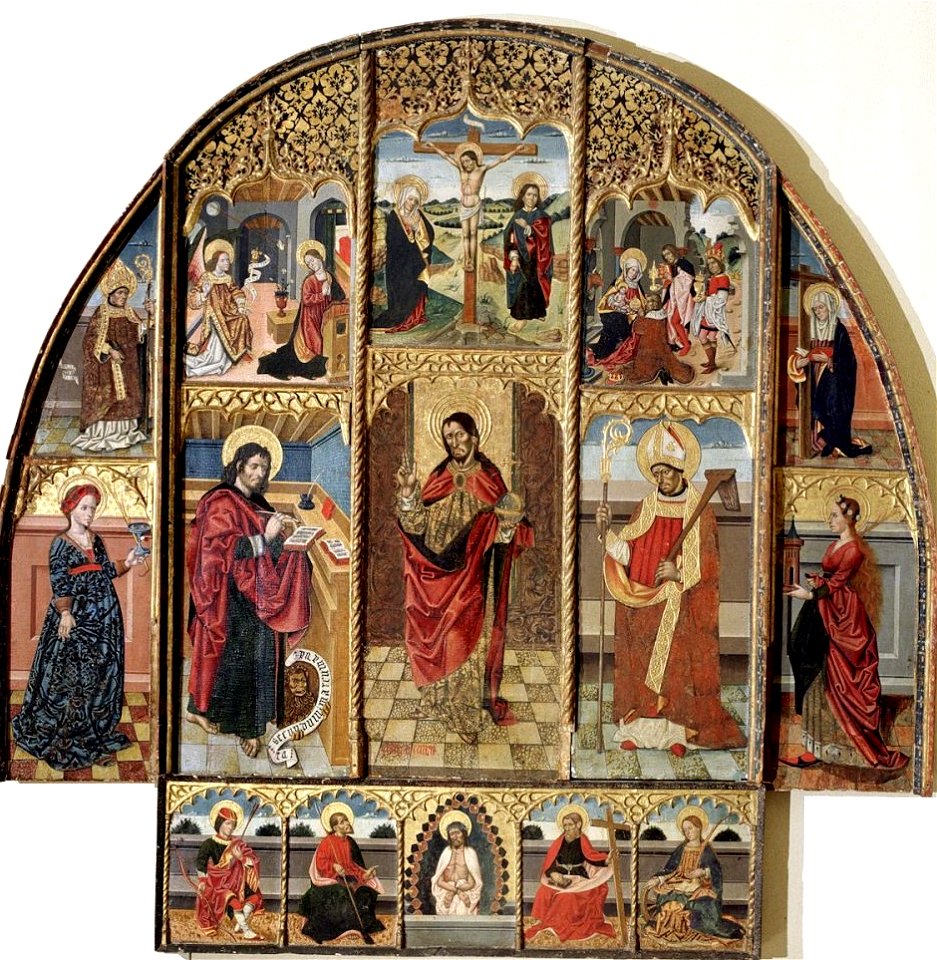 Retablo del Salvador, de Juan de la Abadía el Viejo (Museo de Zaragoza)