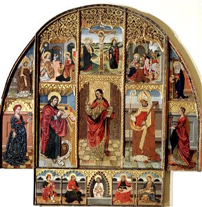 Retablo del Salvador, de Juan de la Abadía el Viejo (Museo de Zaragoza)