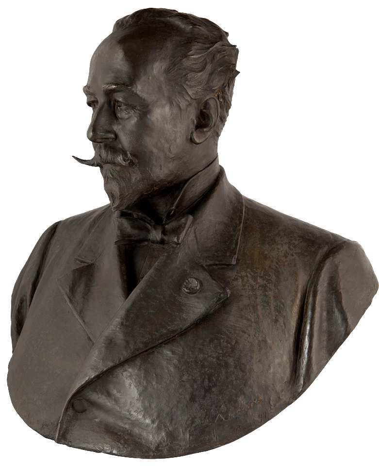 Retrato de Carlos T. Christophersen - Ettore Ximenes