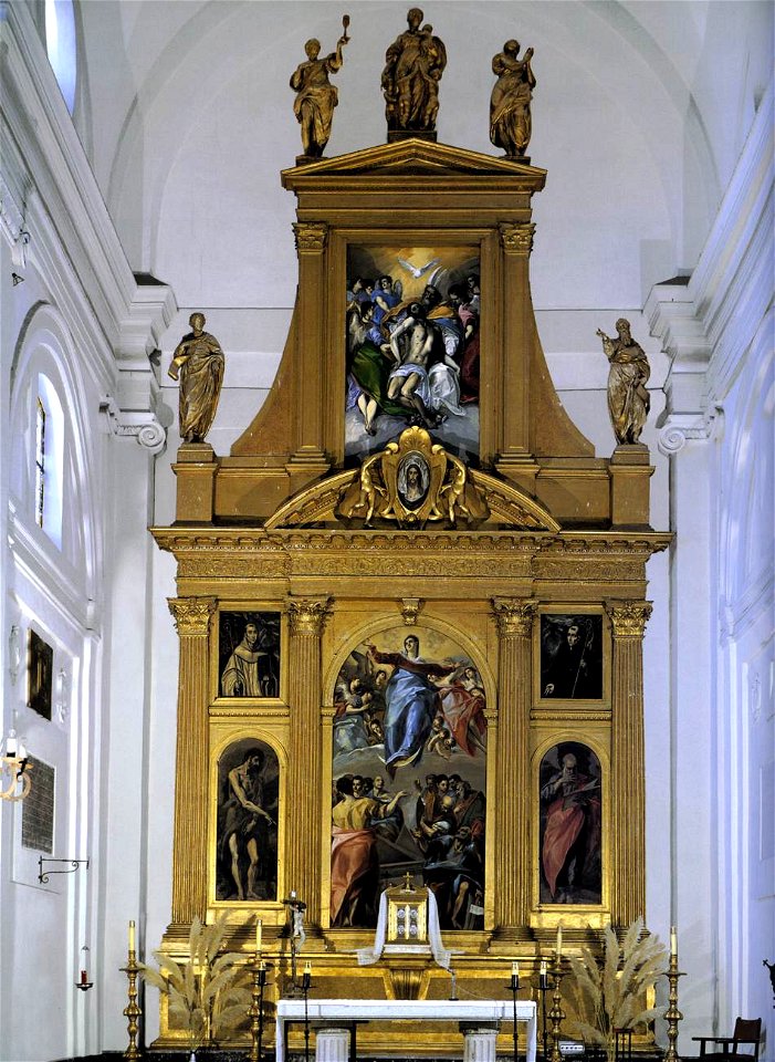 Retablo mayor Santo Domingo el Antiguo