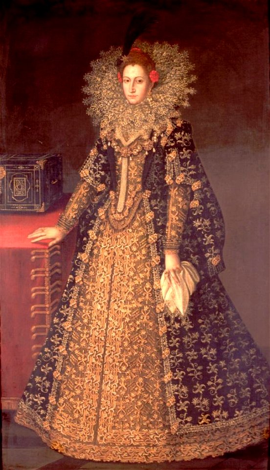 Retrato de dama, atribuido a Rodrigo de Villandrando (Museo Lázaro Galdiano, Madrid)