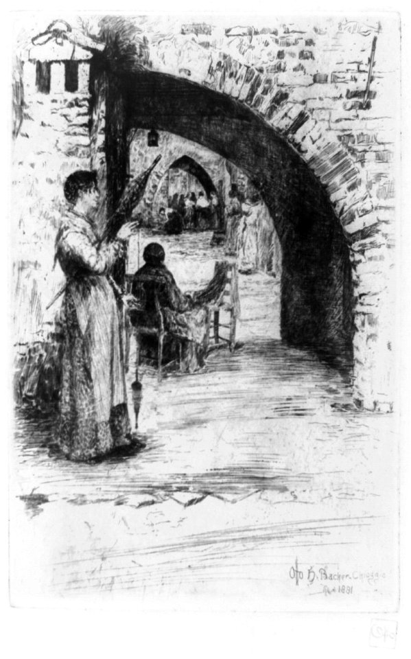 Reteria or net makers, Chioggia, (Veneto, Italy) LCCN96512426